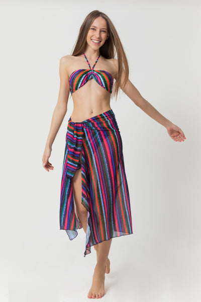 Skirt Pareo 2200S2 [Stripes M]
