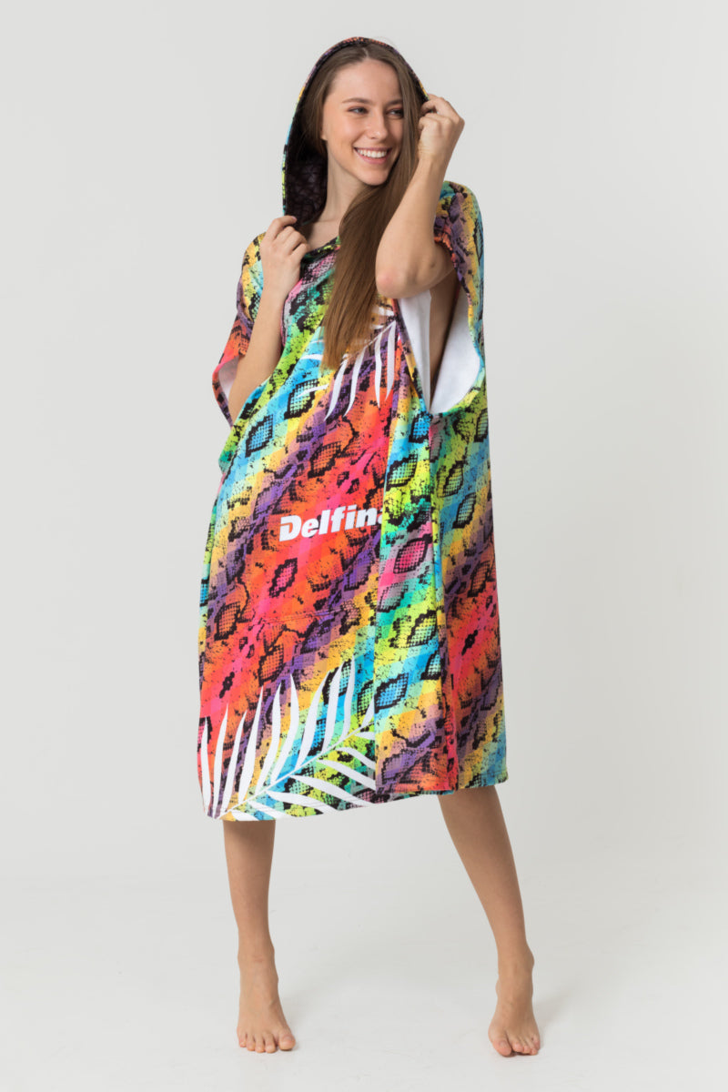 Hooded towel 2200Poncho [Snake M]