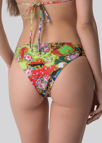 Swim Bikini Bottom 2300P64 [Roses XL]