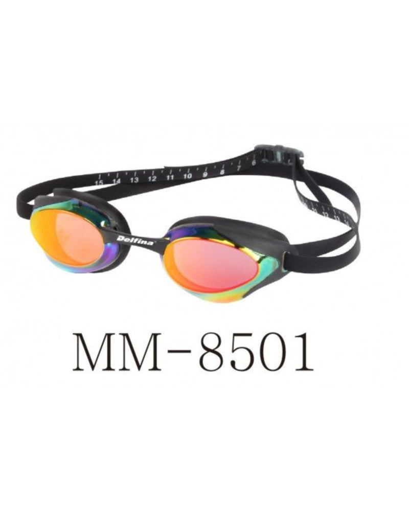 Mirrored Competition Goggles Black/Yellîw MM-8501